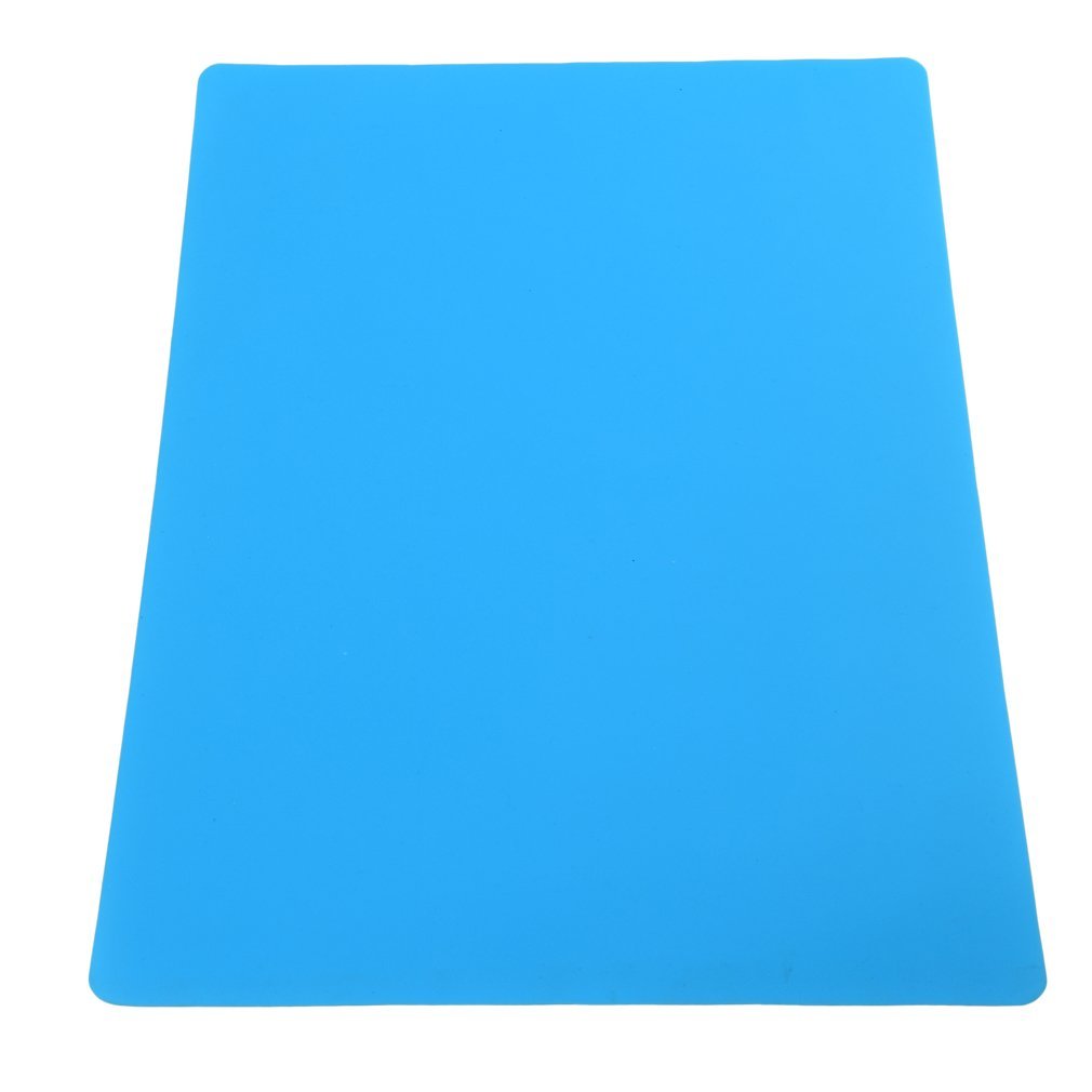 Kingmil silicone mat 100 FOOD GRADE SILICON，Children Placemats,blue