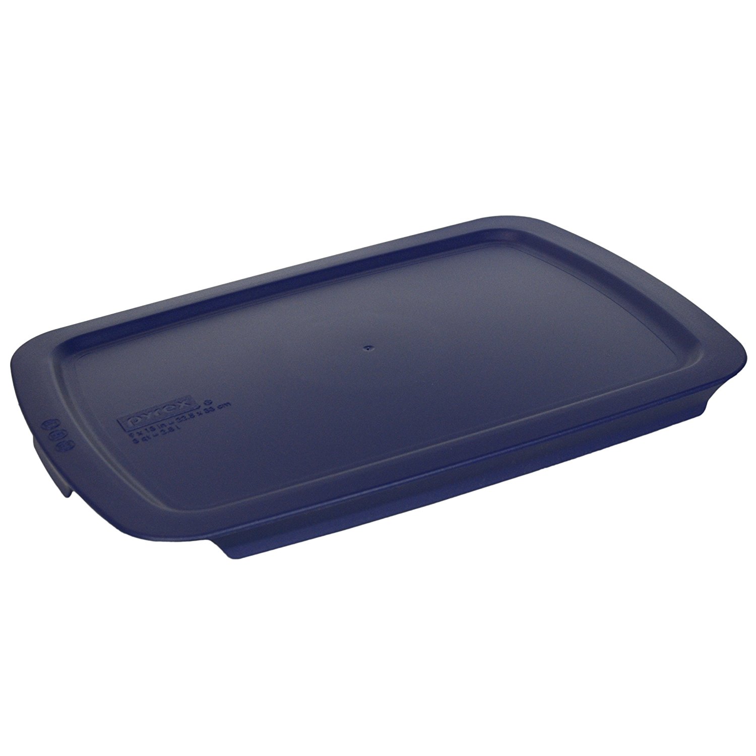 Pyrex C233PC Easy Grab Blue Rectangle Plastic Lid for 9" X 13" Oblong