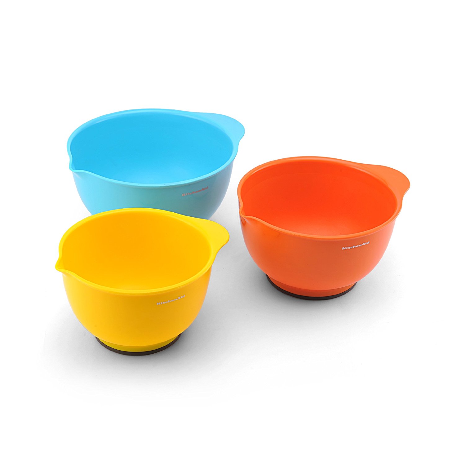 KitchenAid Classic Mixing Bowls, Assorted Colors, Set of 3 N2 free