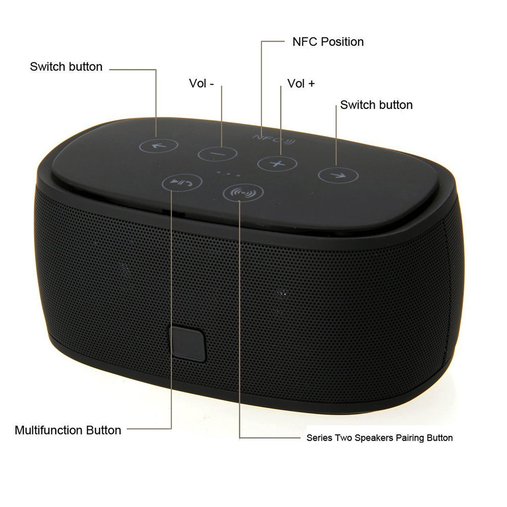 Buildin CSR® aptX & NFC Technology Wireless Bluetooth 3.0 Stereo