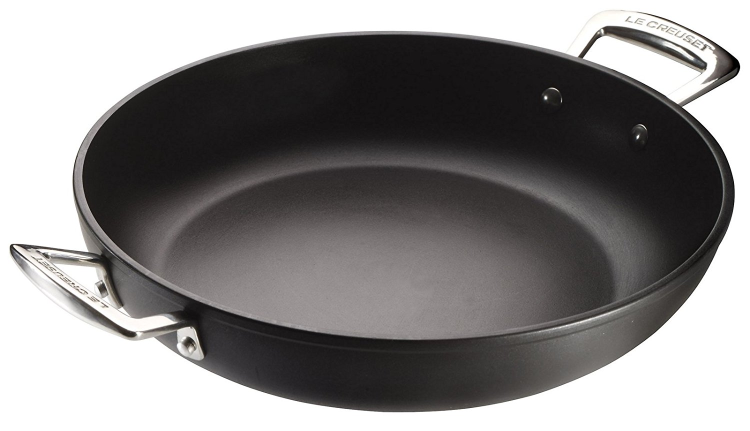 Le Creuset HardAnodized 12Inch Nonstick Shallow Casserole