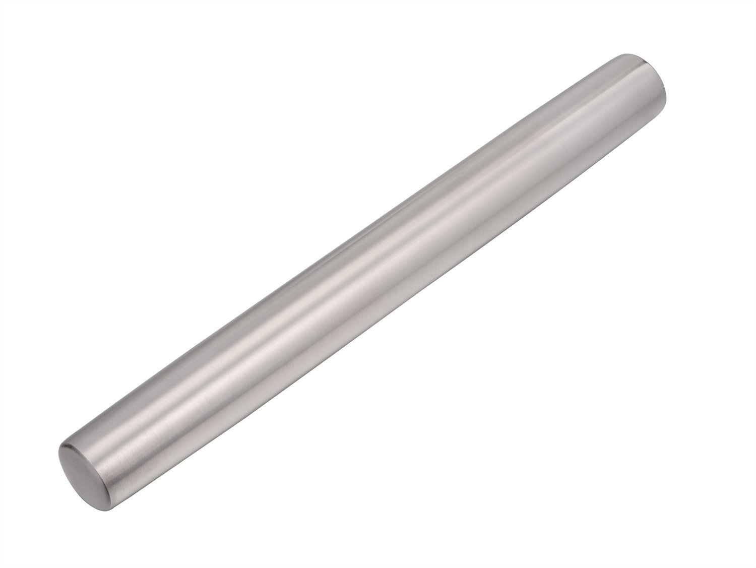 Stainless Steel Metal Professional Rolling Pin for Baking, Cookie & Pastry Dough, Dishwasher