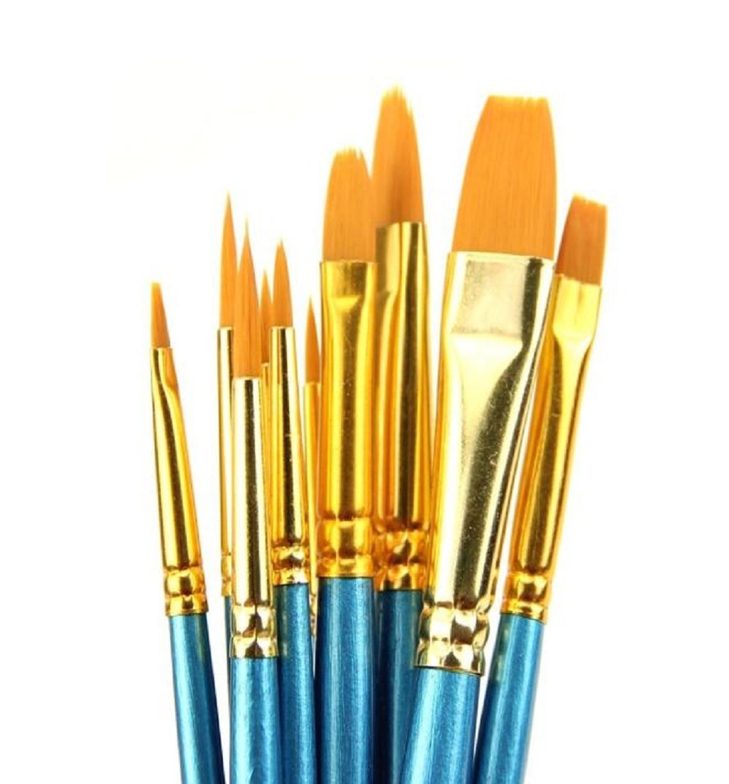 Mikey Store Set of Art Paint Brush Set for Watercolor Professional