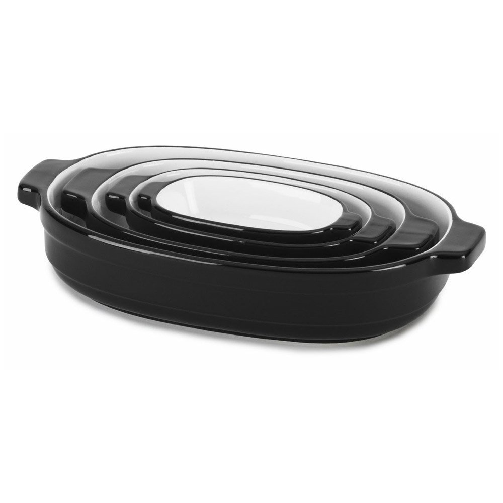 KitchenAid KBLR04NSER Nesting Ceramic 4Piece Bakeware Set Empire Red N6 free image download