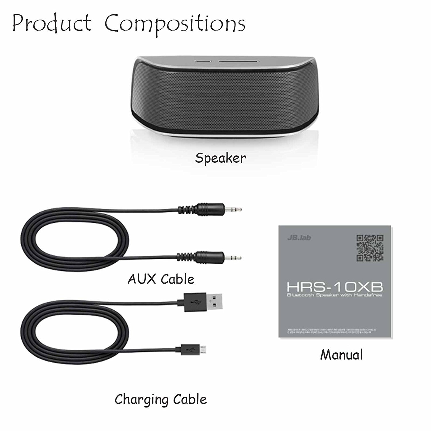 JB.lab HRS10XB Full Range Bluetooth Speaker High Resolution Series