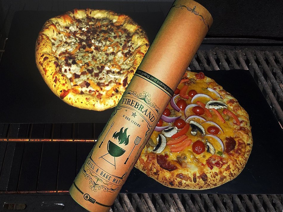 FIREBRAND Nonstick BBQ Grill Mat Never Clean Your Barbecue Oven or