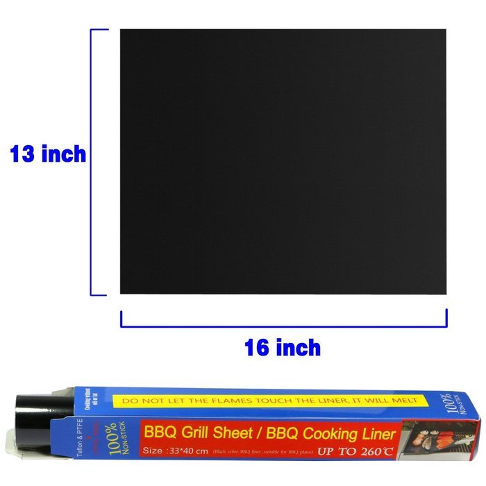 Markline NonStick BBQ Grill Mat Set of 5 Mats perfect grill tools