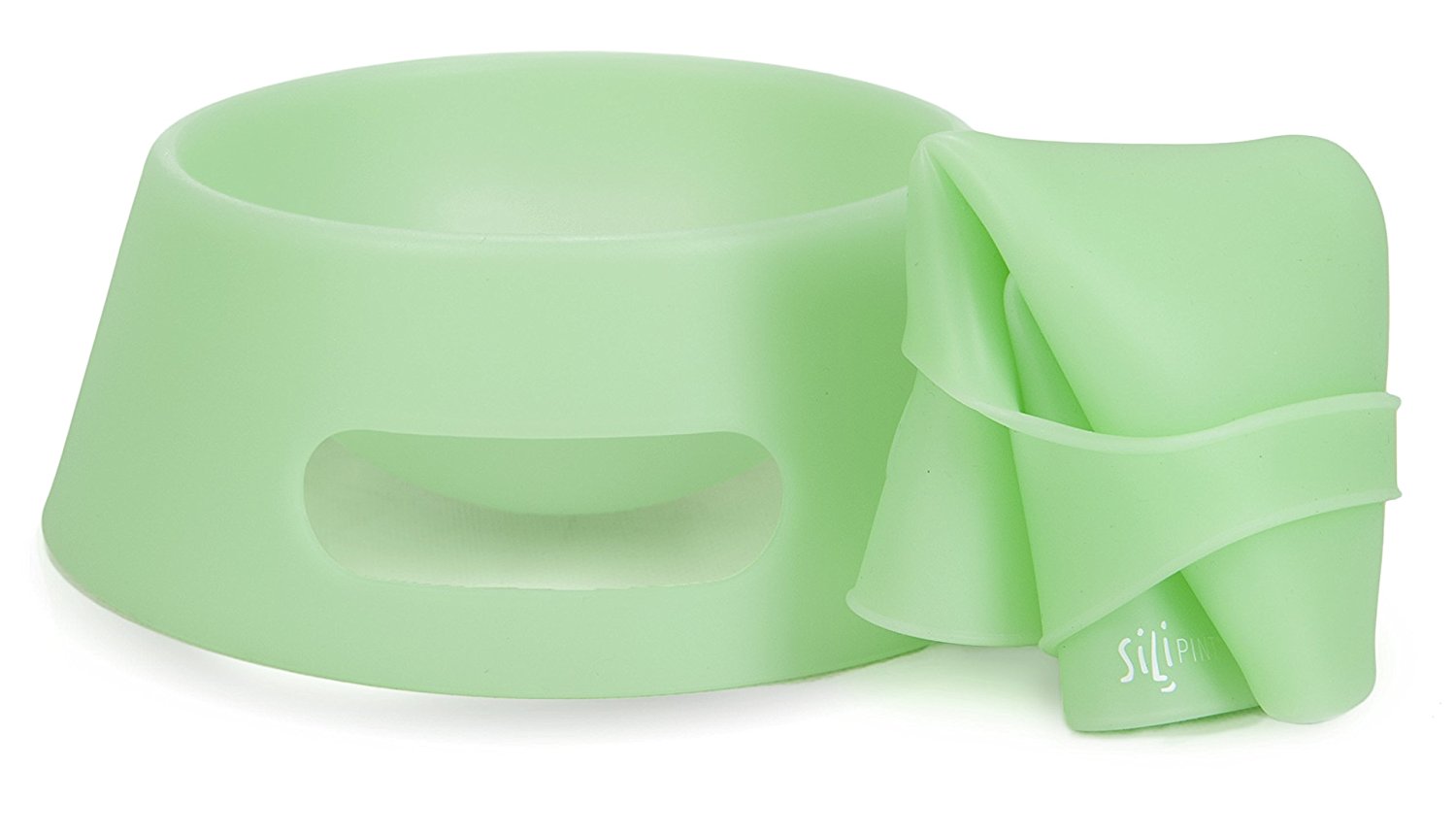 SILIPINT Unbreakable Silicone AquaFur Dog Bowl, 1 L N3 free image download