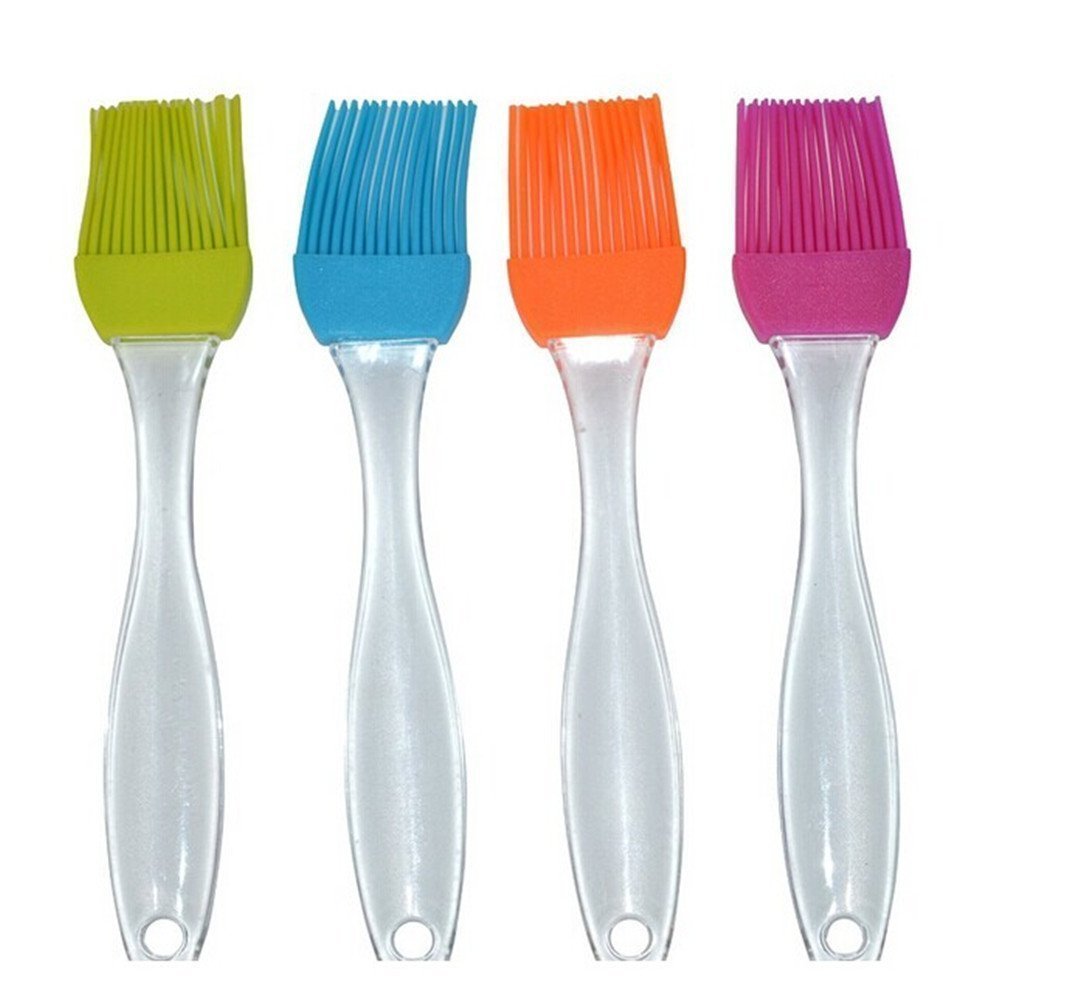 Silicone Basting Pastry & Bbq Brushes Durable, Attractive, Heat