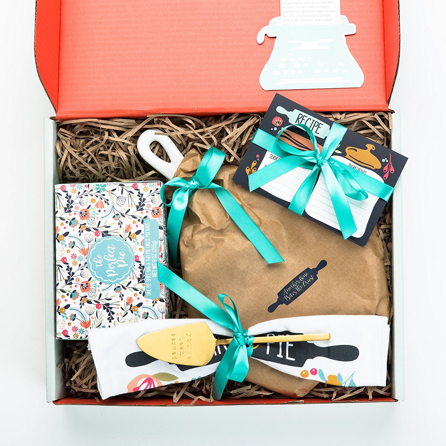 Sweet As Pie Apple Pie Baking Gift Box with Ceramic Pie Dish, Recipe