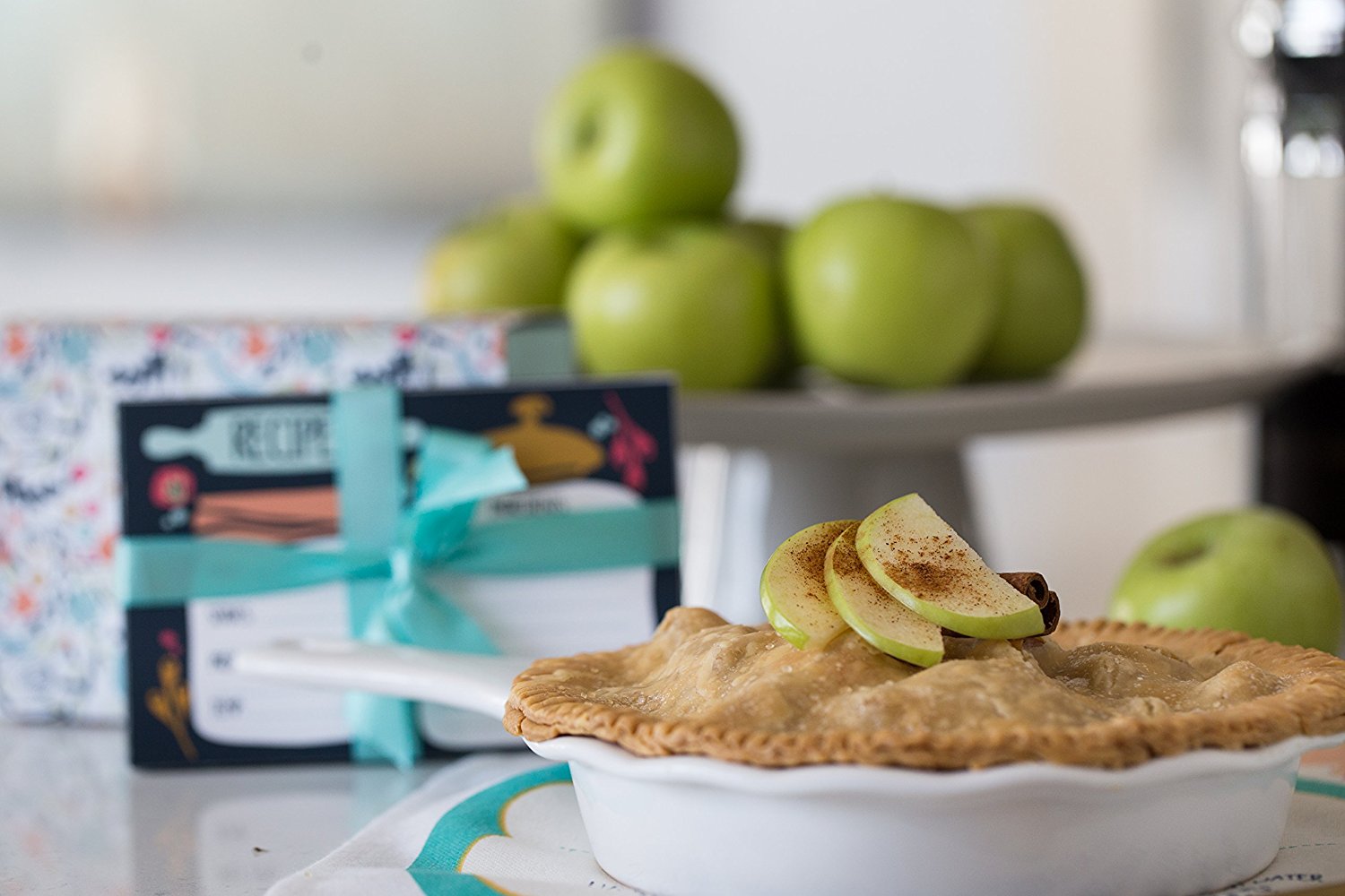 Sweet As Pie Apple Pie Baking Gift Box with Ceramic Pie Dish, Recipe