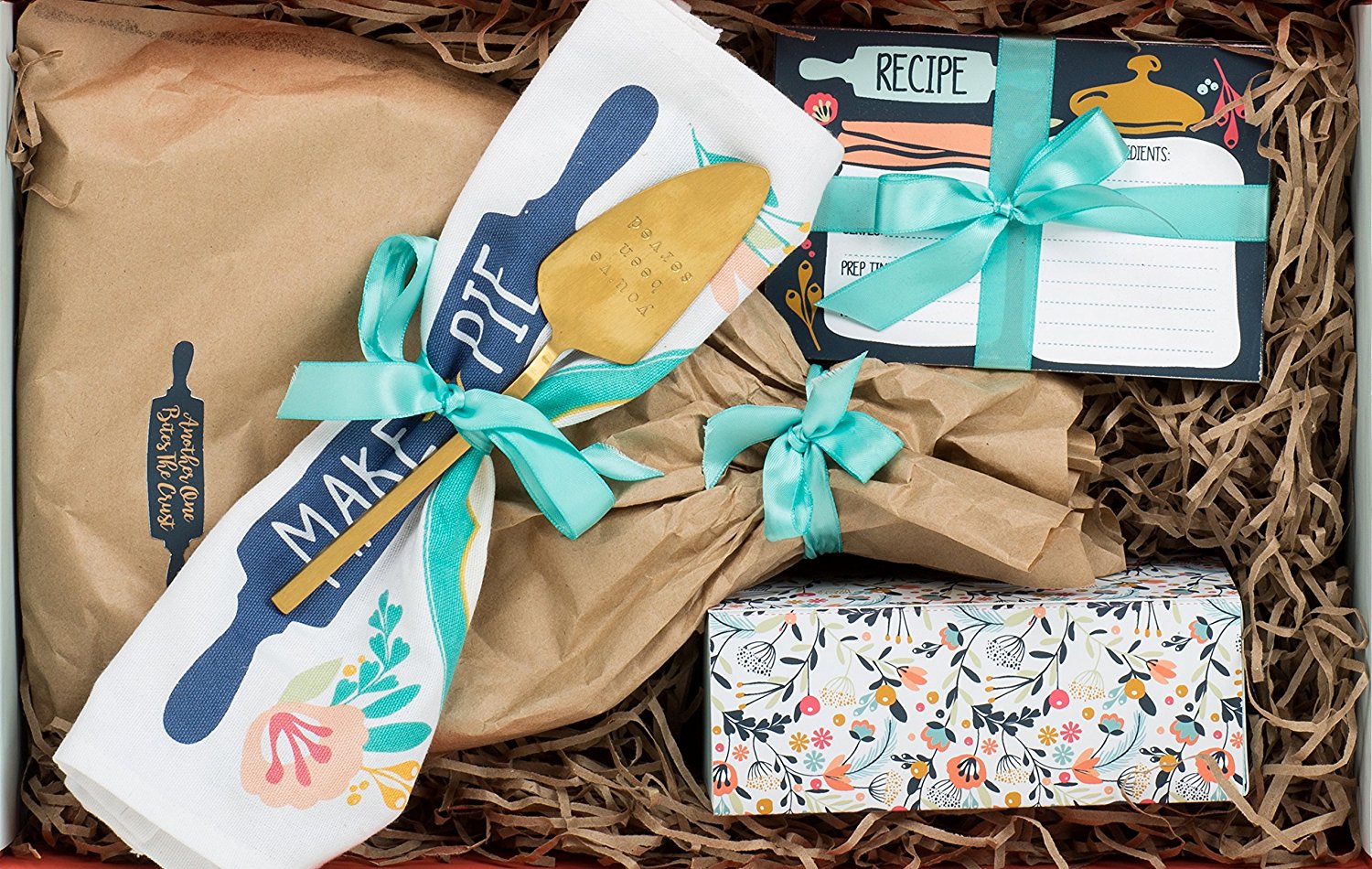 Sweet As Pie Apple Pie Baking Gift Box with Ceramic Pie Dish, Recipe