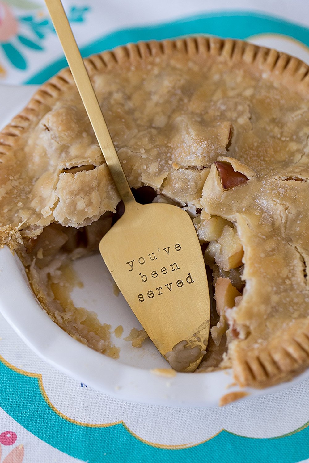 Sweet As Pie Apple Pie Baking Gift Box with Ceramic Pie Dish, Recipe