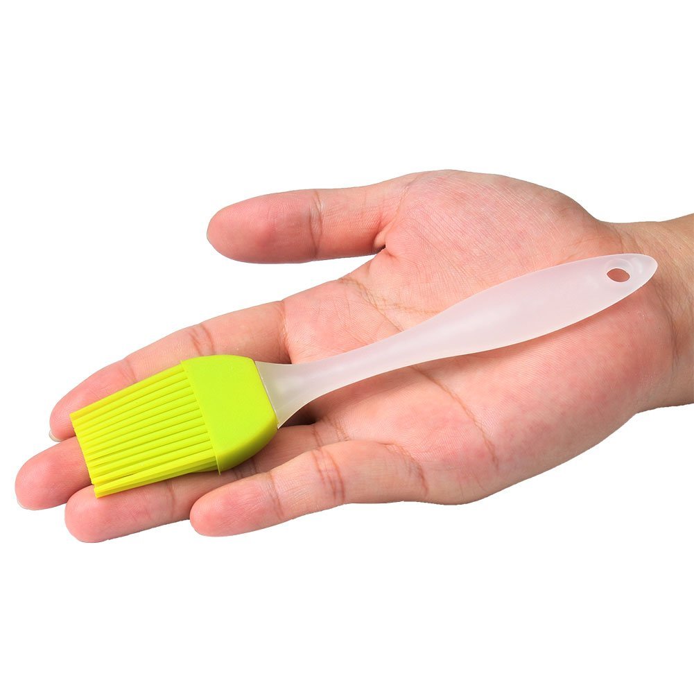 Foreasy Pastry Brush Grill Brush Basting Brush Food Grade Silicon Body