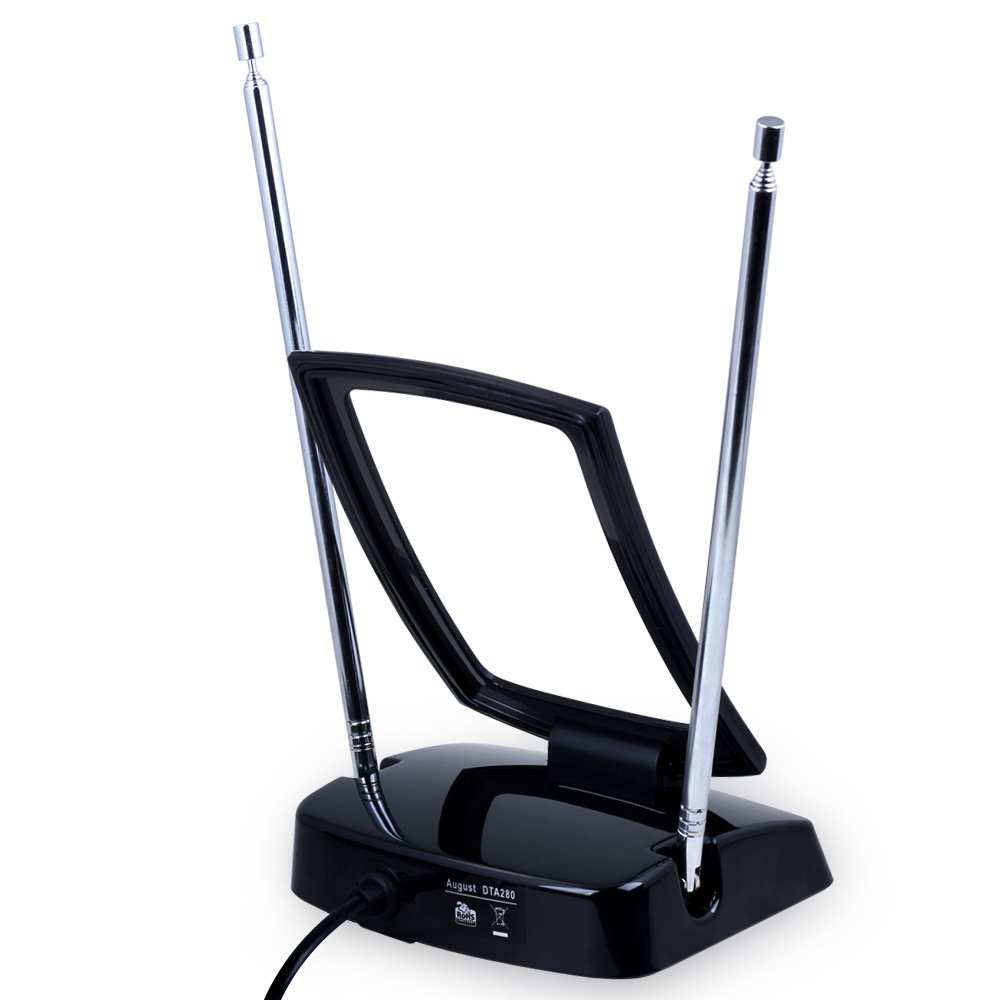 August DTA240 High Gain Digital TV Aerial Portable Indoor/Outdoor