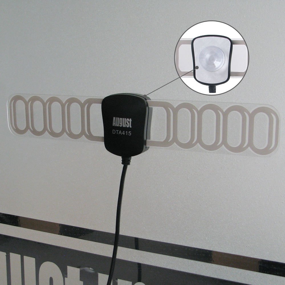 August DTA240 High Gain Digital TV Aerial Portable Indoor/Outdoor