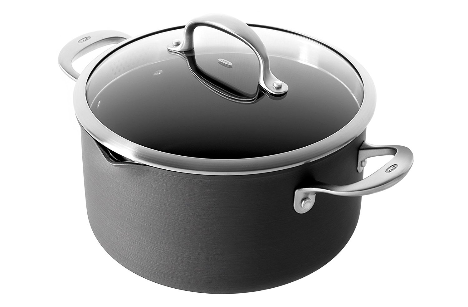 OXO Good Grips NonStick Pro Dishwasher safe 6QT Covered Casserole free