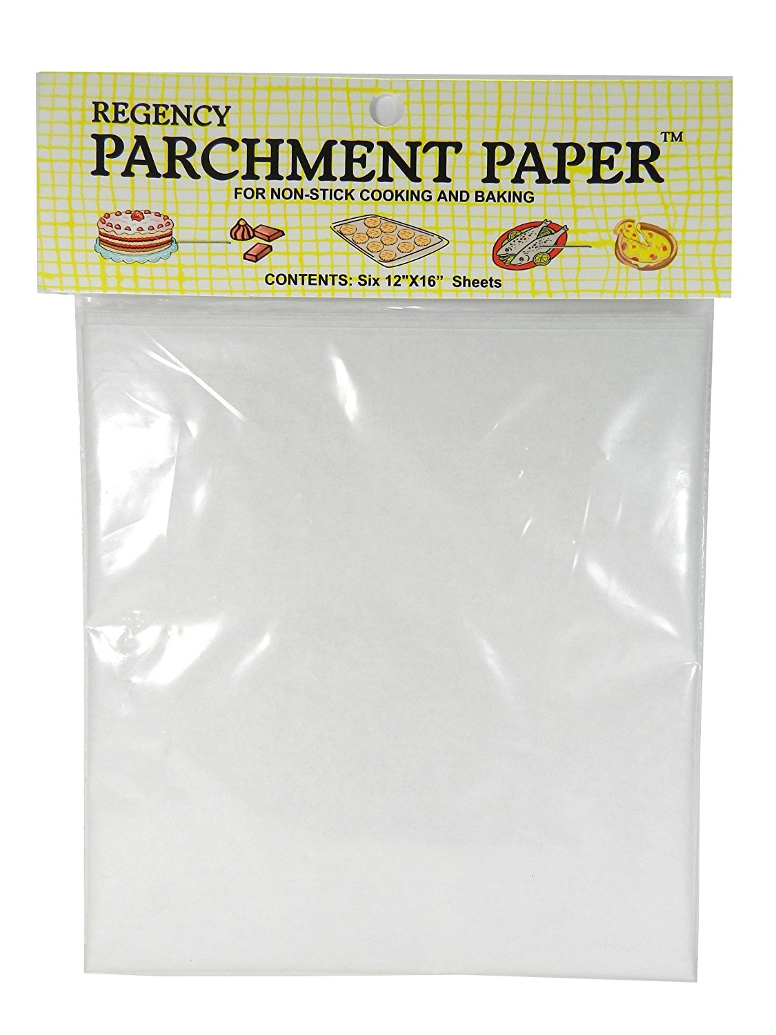Regency Parchment Paper Pan Liner for NonStick Baking set of 6 sheets