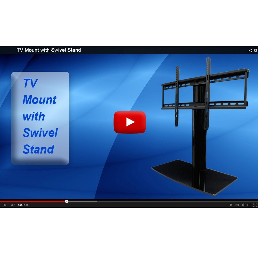 Universal TV Stand for TV with swivel and height adjustment N3 free
