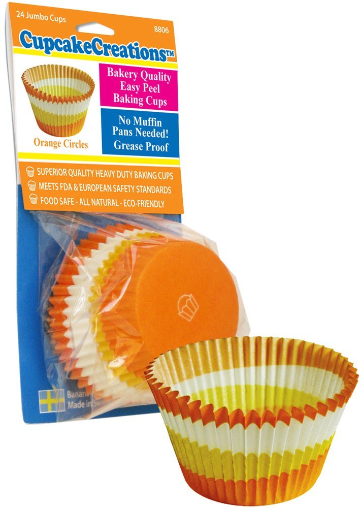 Cupcake Creations Jumbo Baking Cups, 24 Count, Blue N2 free image download
