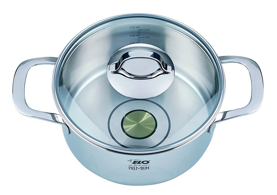 ELO Premium Silicano Plus Stainless Steel Kitchen Induction Cookware