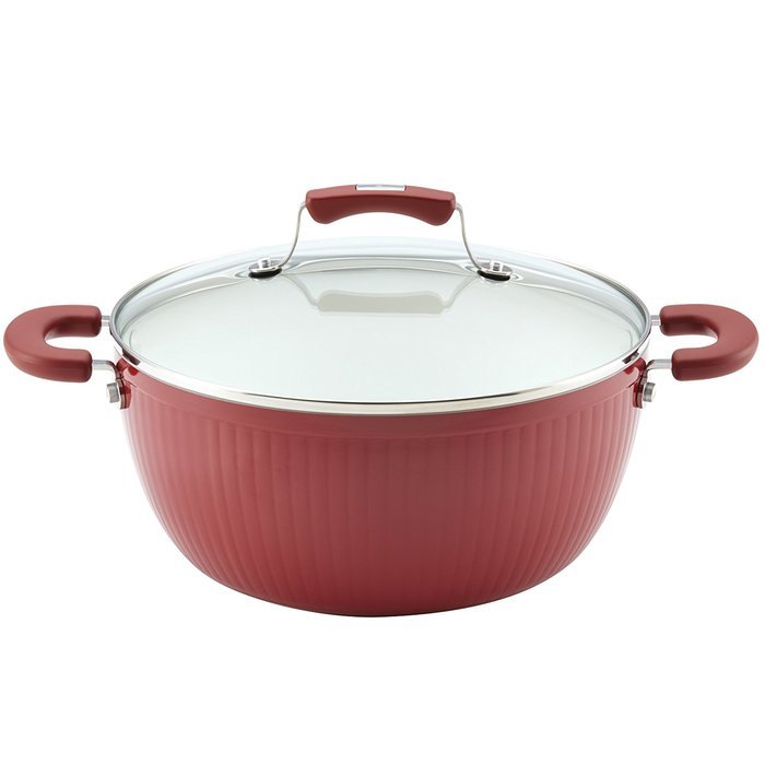 Paula Deen Savannah Collection Aluminum Nonstick 5.5Quart Covered