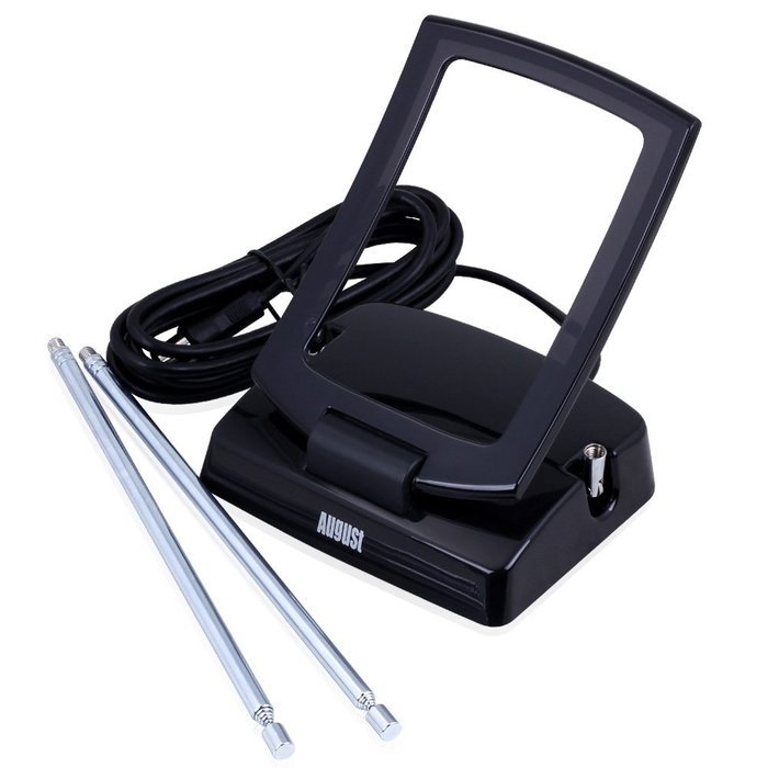 August DTA240 High Gain Digital TV Aerial Portable Indoor/Outdoor
