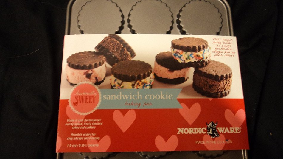 Nordic Ware Sandwich Cookie Baking Pan free image download