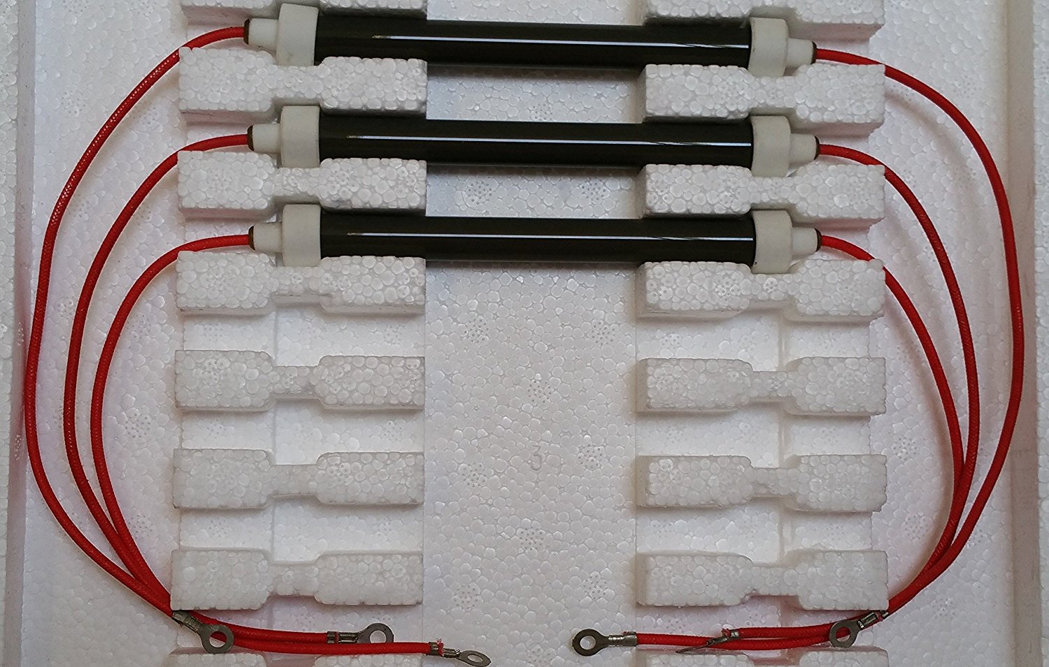 SET OF 3 OEM BULBS/HEATING ELEMENTS COMPLETE KIT for 900 Watt Heaters