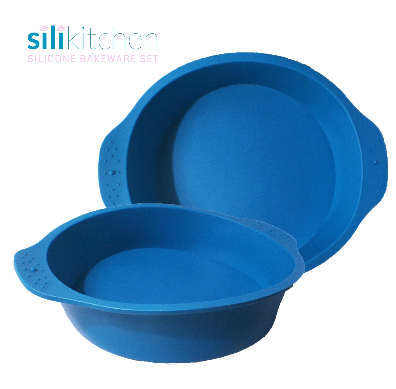 Silikitchen 8 Piece Silicone Bakeware Mold Set N3 free image download