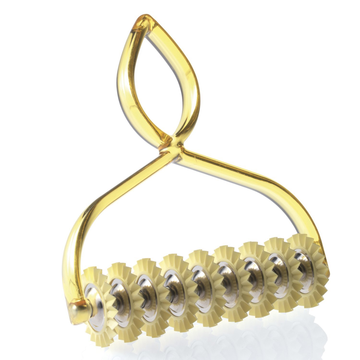 Atlas Made in Italy Pasta Cutter Bike, 9 Interchangeable Wheels, Red N4