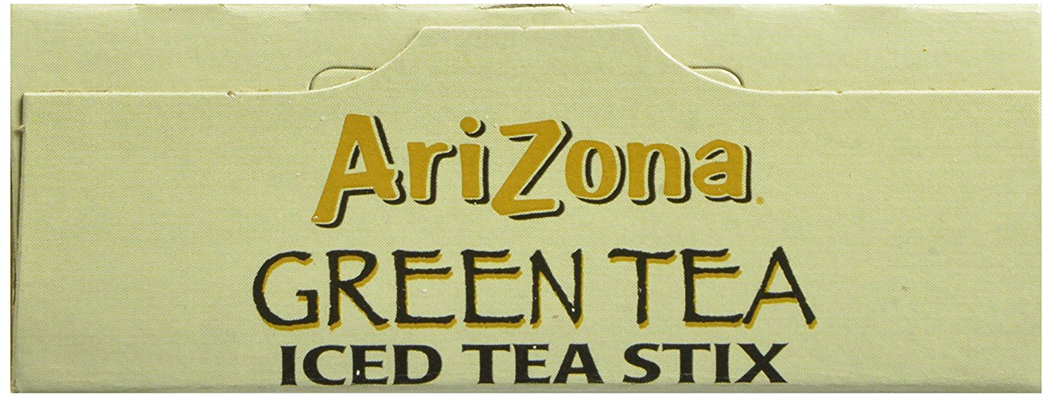 AriZona Green Tea with Ginseng Sugar Free Iced Tea Stix, 10 Count, (Pack of 6) N5 free image