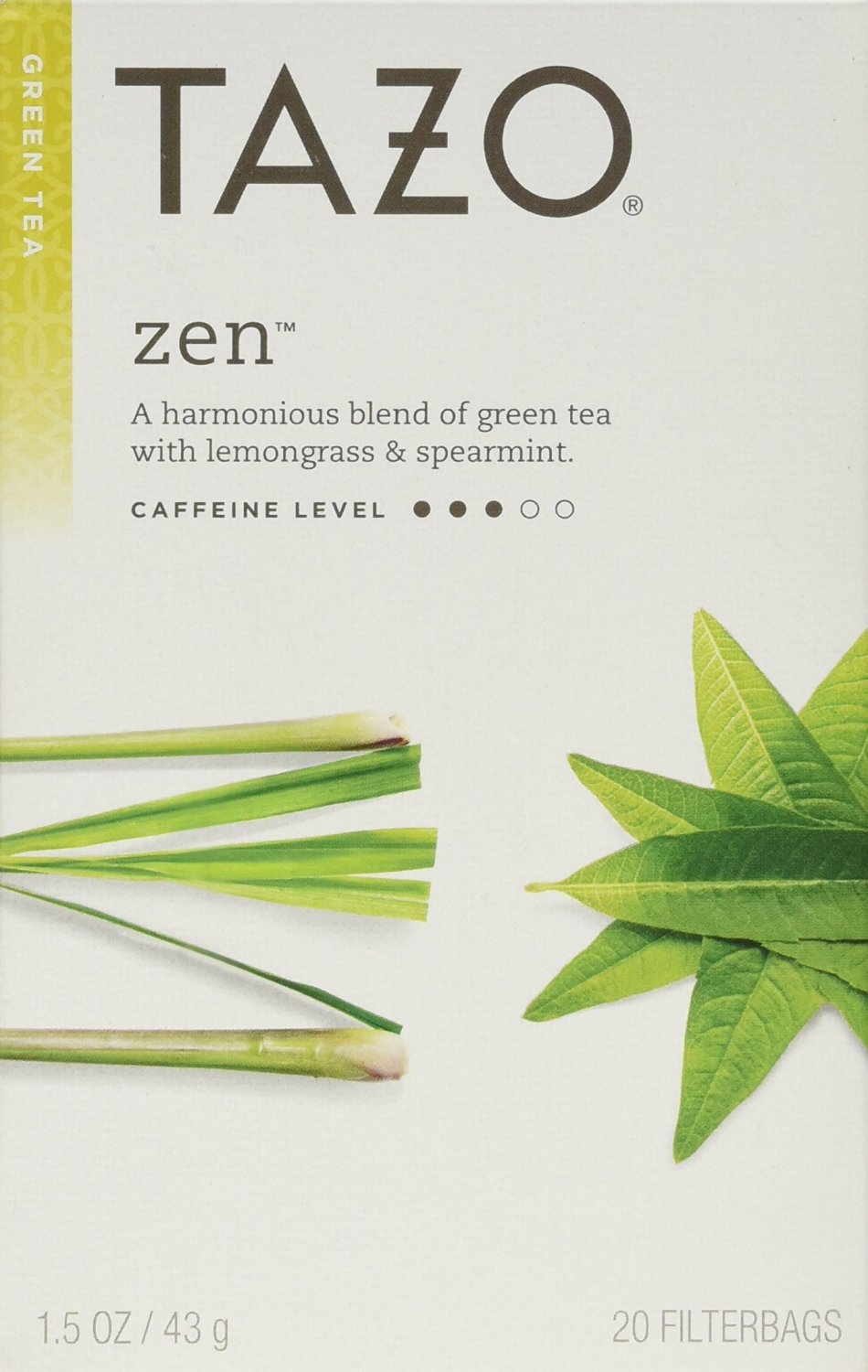 Tazo Zen Green Tea 2pack;40 Tea Bags. free image download