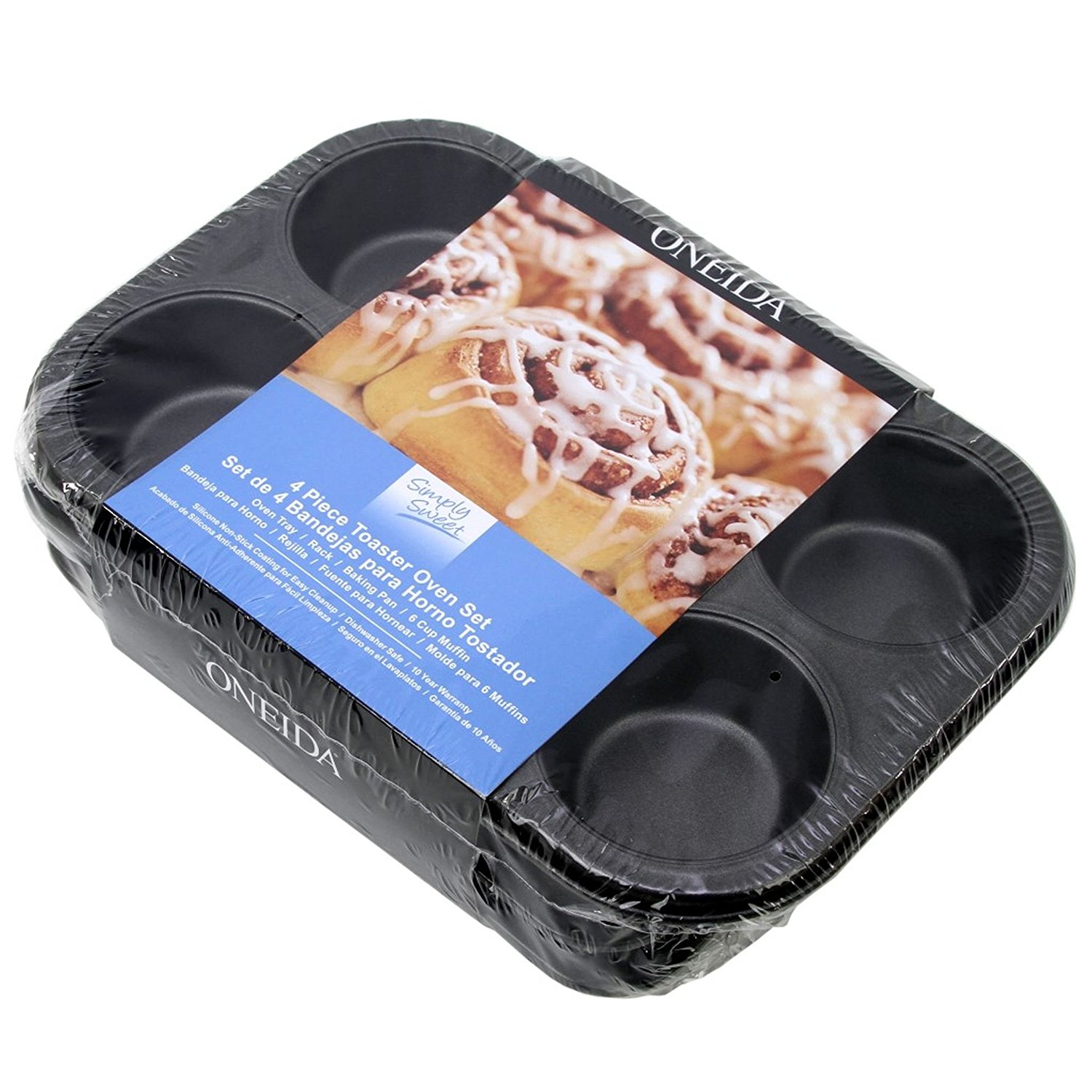 Oneida 4pc NonStick Toaster Oven Bakeware Set free image download