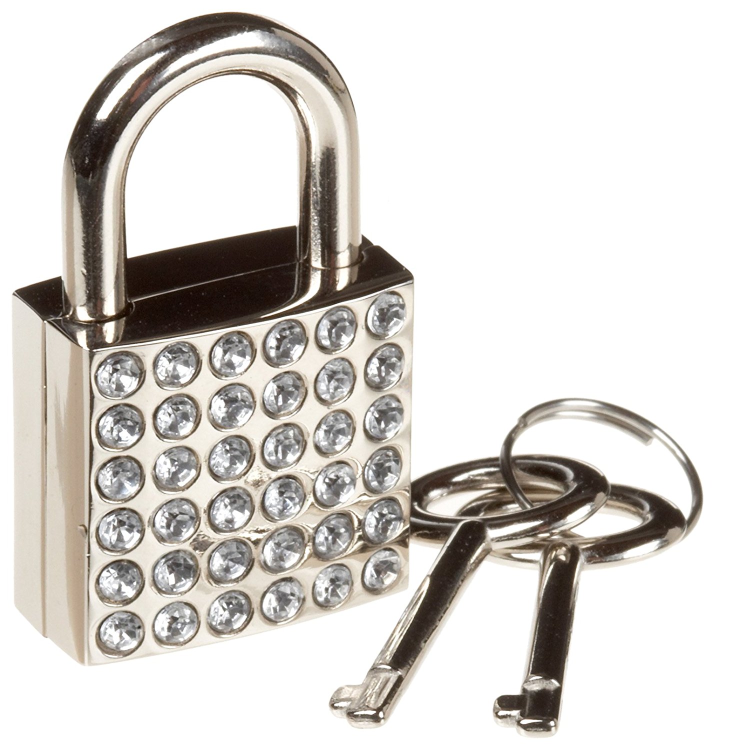 Perfect Solutions Jeweled Key Lock Silver free image download