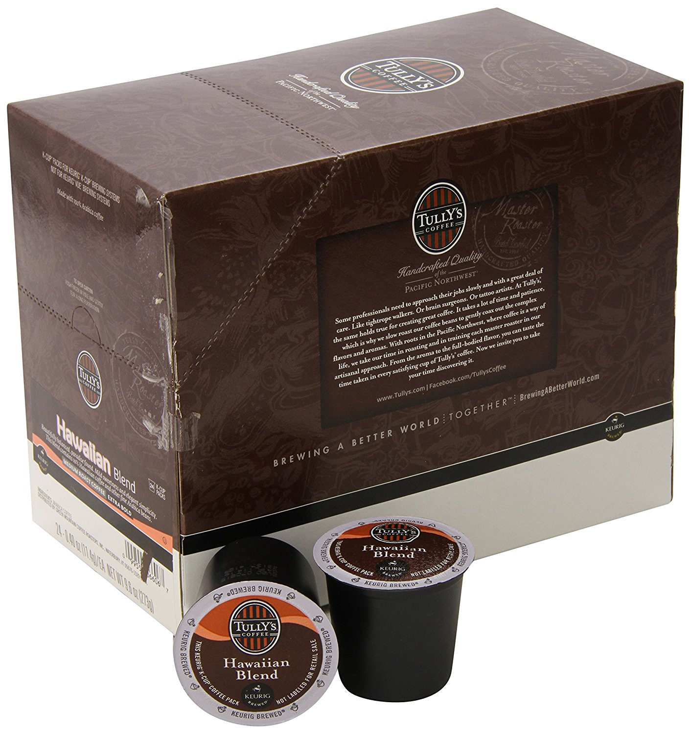 Tully's Coffee Hawaiian Blend 48 KCups N2 free image download