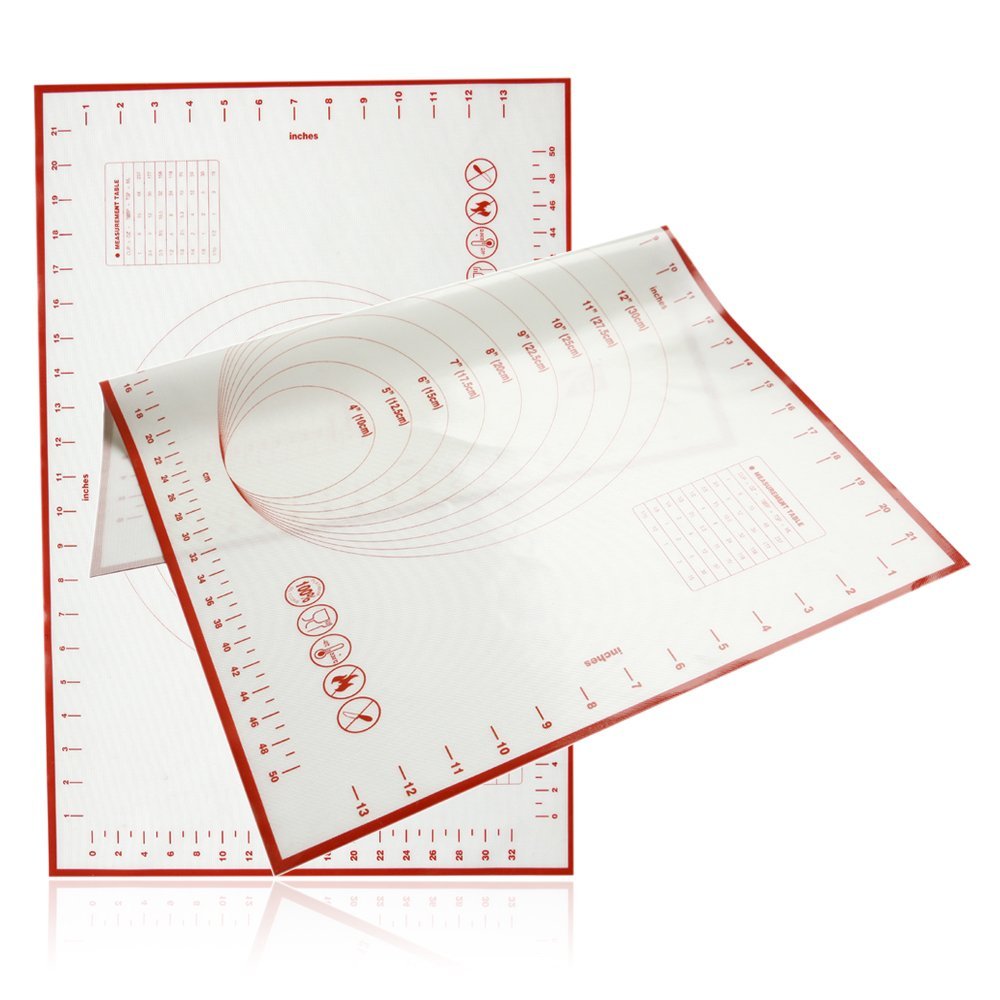 Aprince Silicone Baking Mat Set (2) / NonStick Cookie Sheet (Silicone