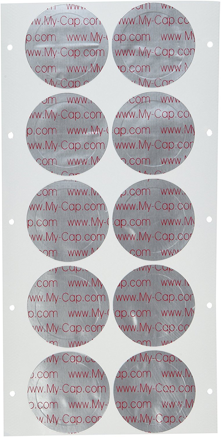 100 Foil Seals to Reuse Your Keurig Rivo Packs and Lavazza Capsule Pods