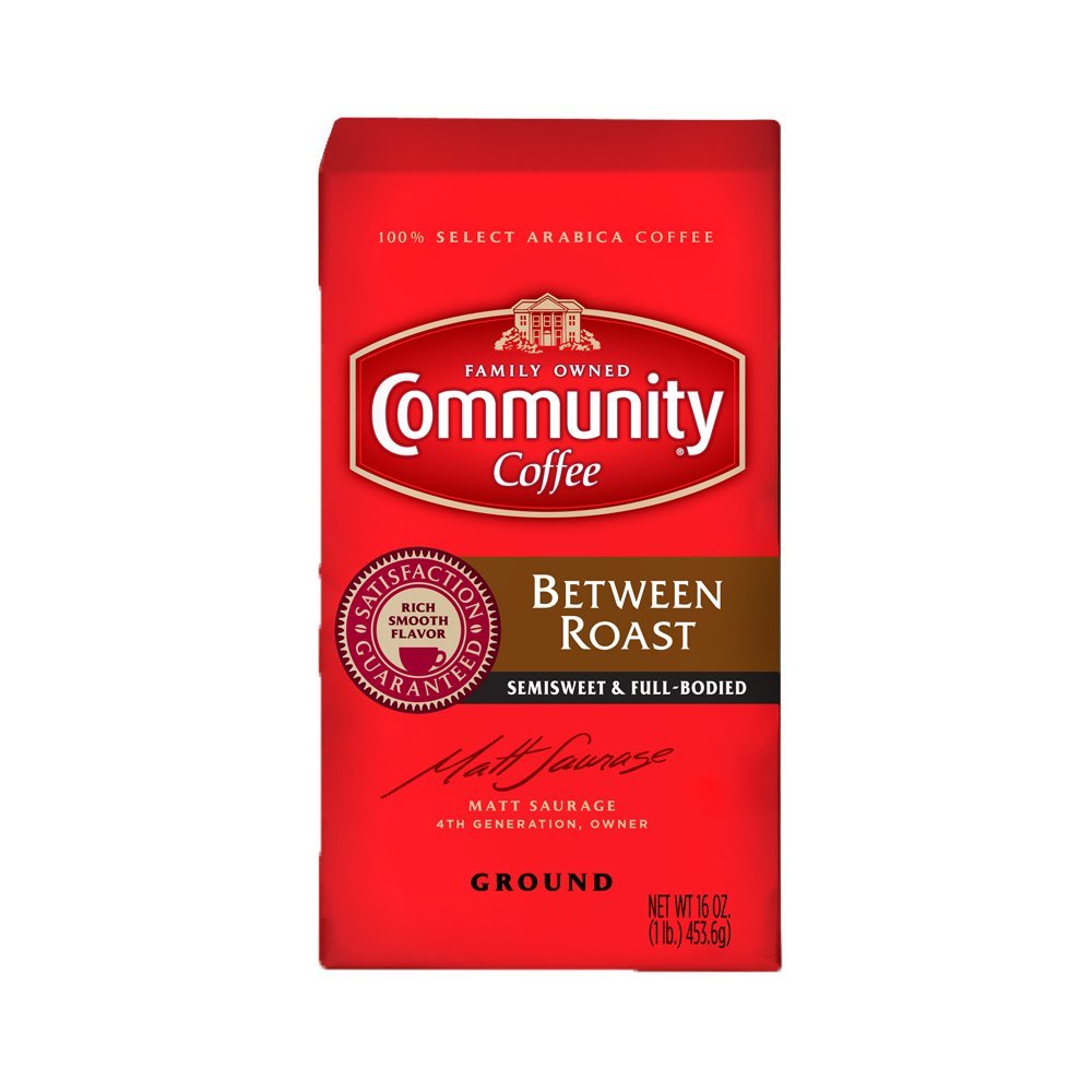 Community Coffee Premium Ground Coffee and Chicory, 16 Ounce (Pack of