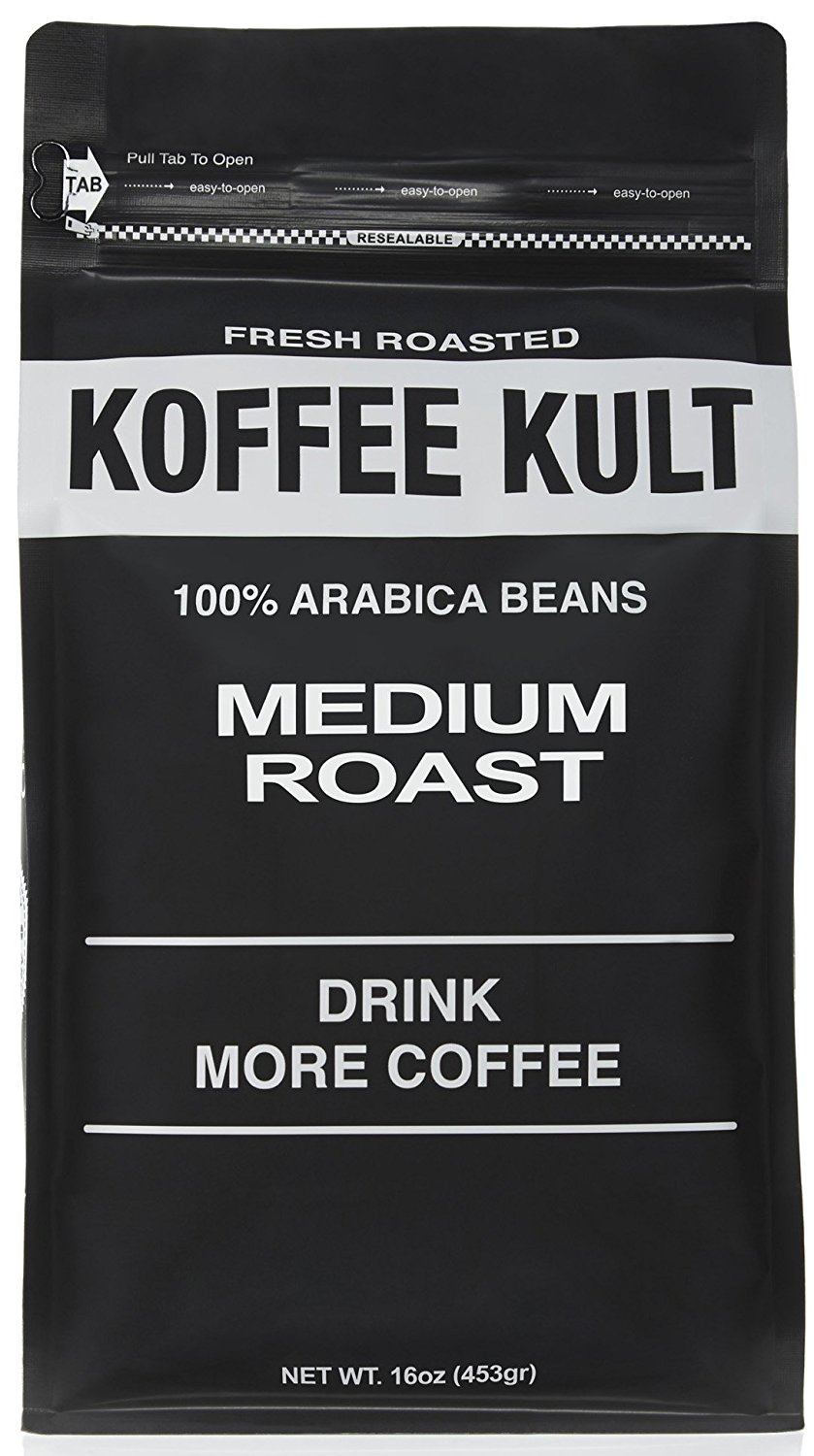 Koffee Kult Medium Roast Coffee Beans (2 lb Whole Bean) Highest