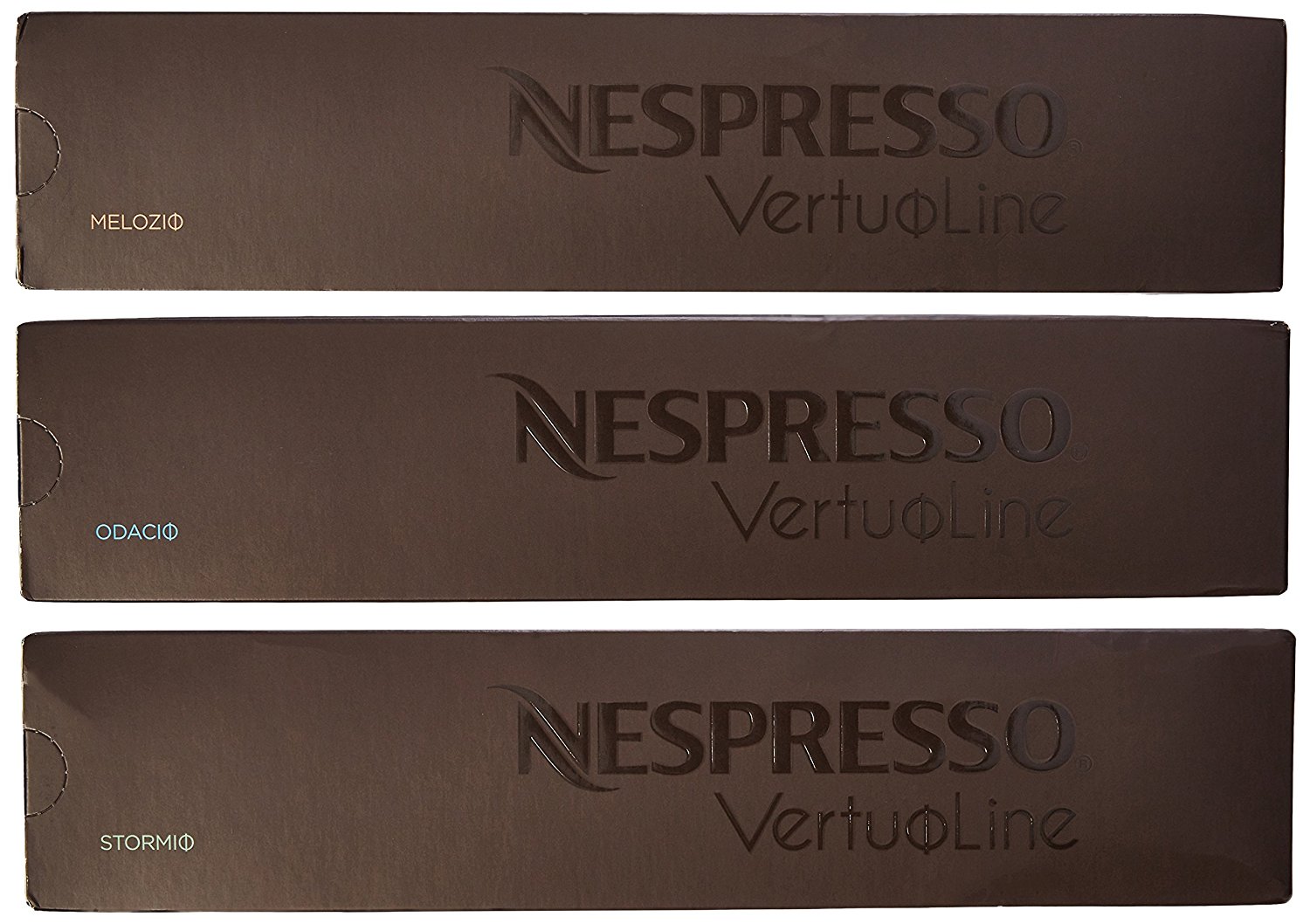 Nespresso Vertuoline Coffee Capsules Assortment The Best Sellers 1 Sleeve of Stormio, 1