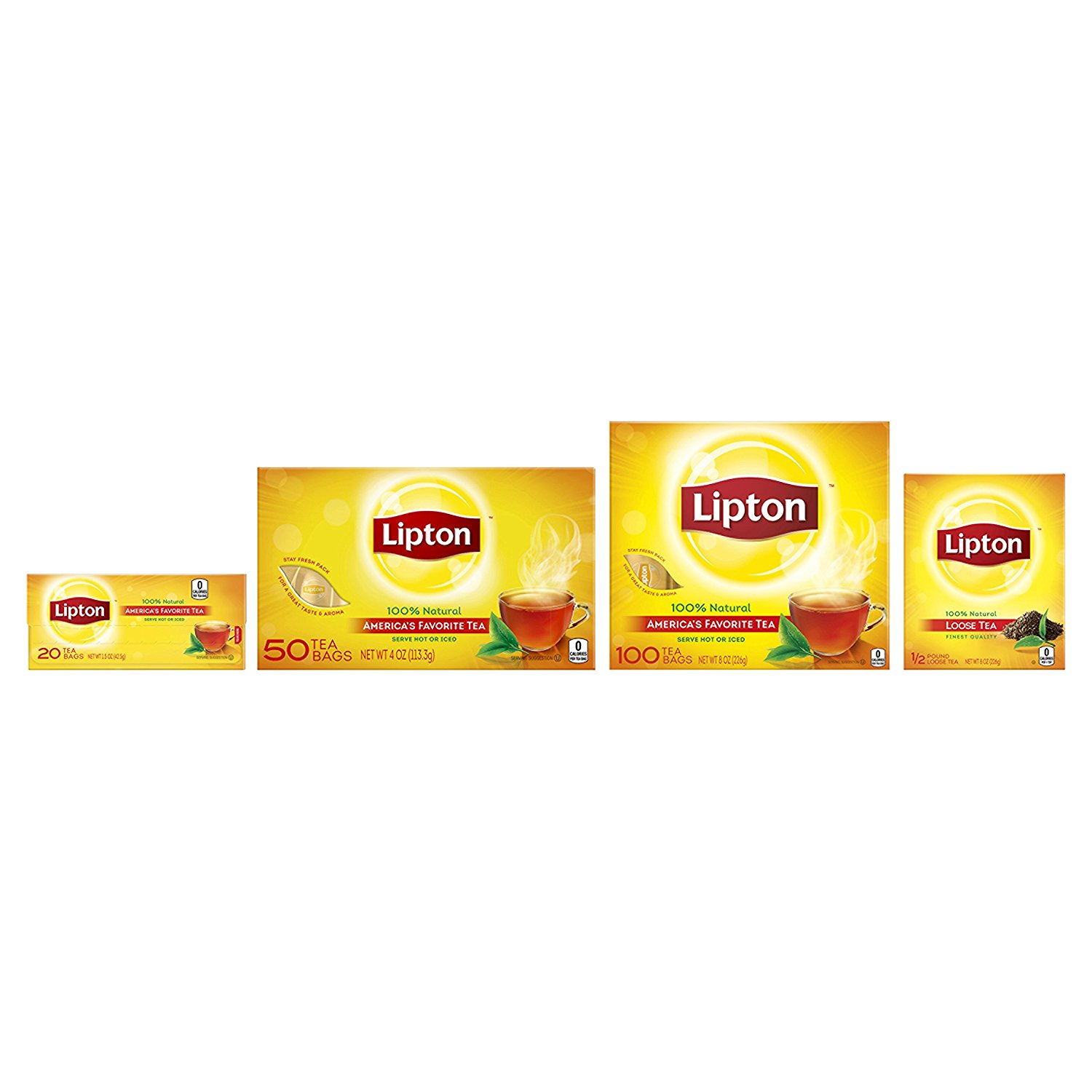 Lipton Black Tea Bags, America's Favorite Tea 312 ct N2 free image download