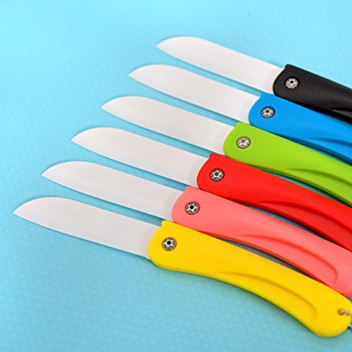 Kitchen Cutlery Ceramic Folding Knife Vegetable Fruit Knife Kitchen