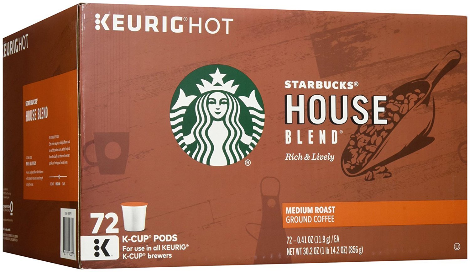 Starbucks House Blend KCups, 72 Count N2 free image download