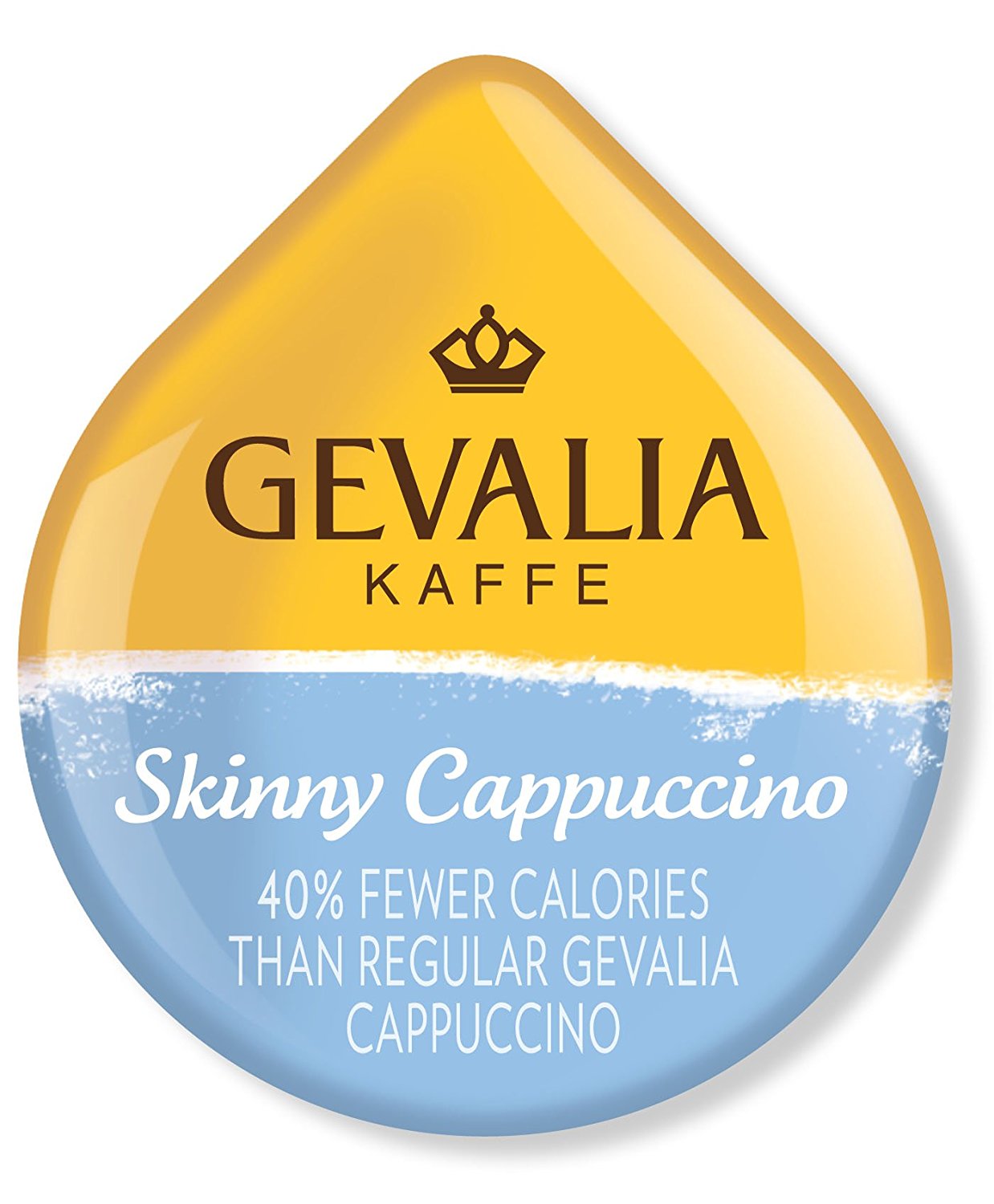 Gevalia 2758 Skinny Cappuccino TDisc for Tassimo Coffee Maker N9 free