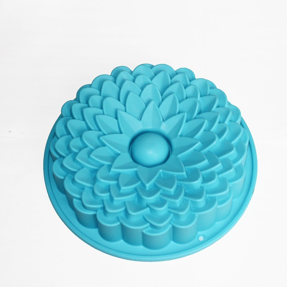 Allforhome (TM) 8.07" Chrysanthemum Flower Cake Baking Pans Baking Tray