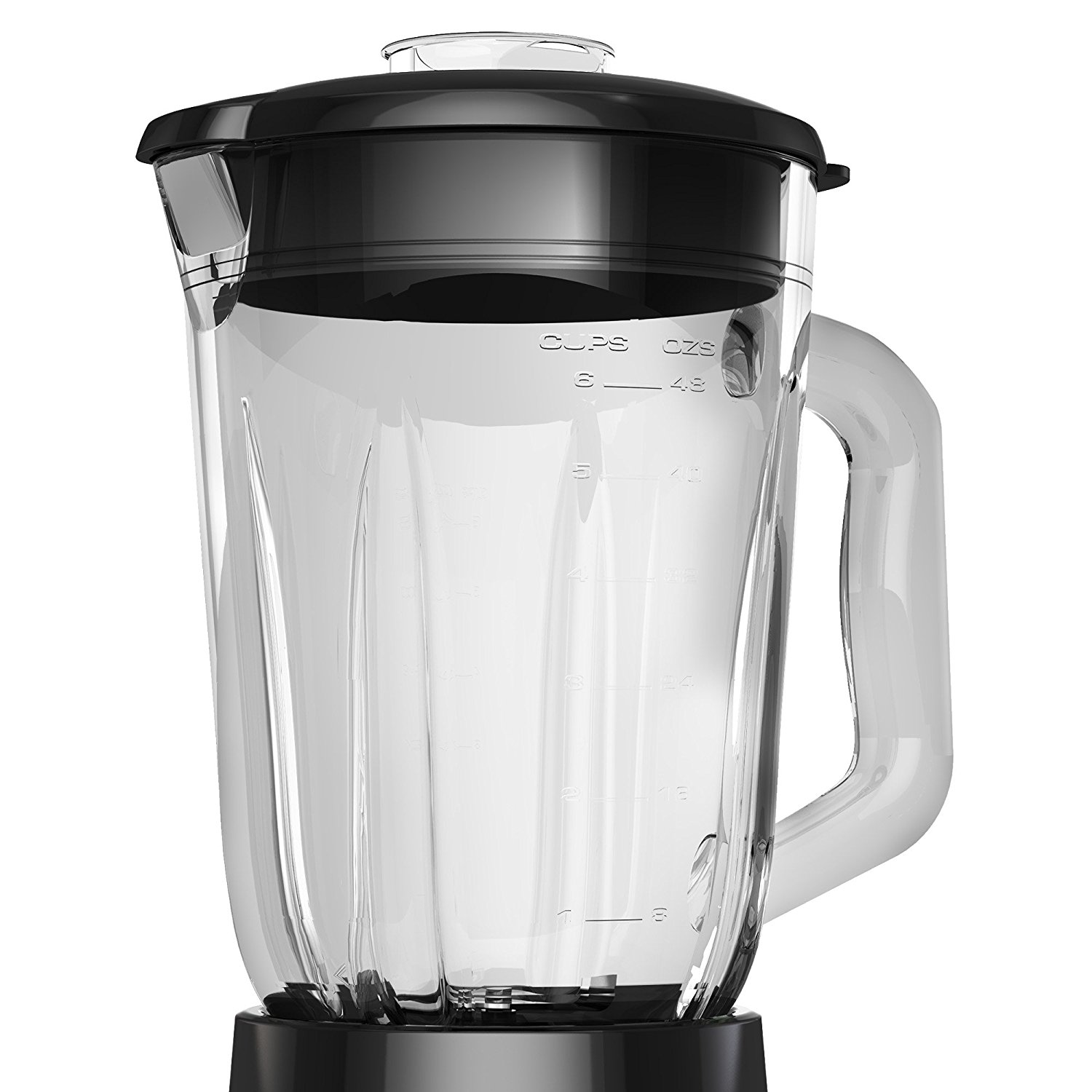 BLACK+DECKER BL1130N FusionBlade Blender with 6Cup Glass Jar, 12Speed
