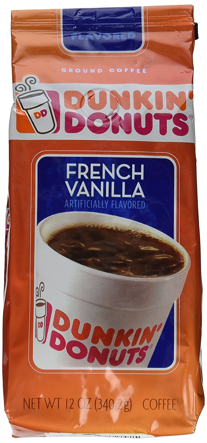 Dunkin Donuts French Vanilla Ground Coffee 12 oz free image download