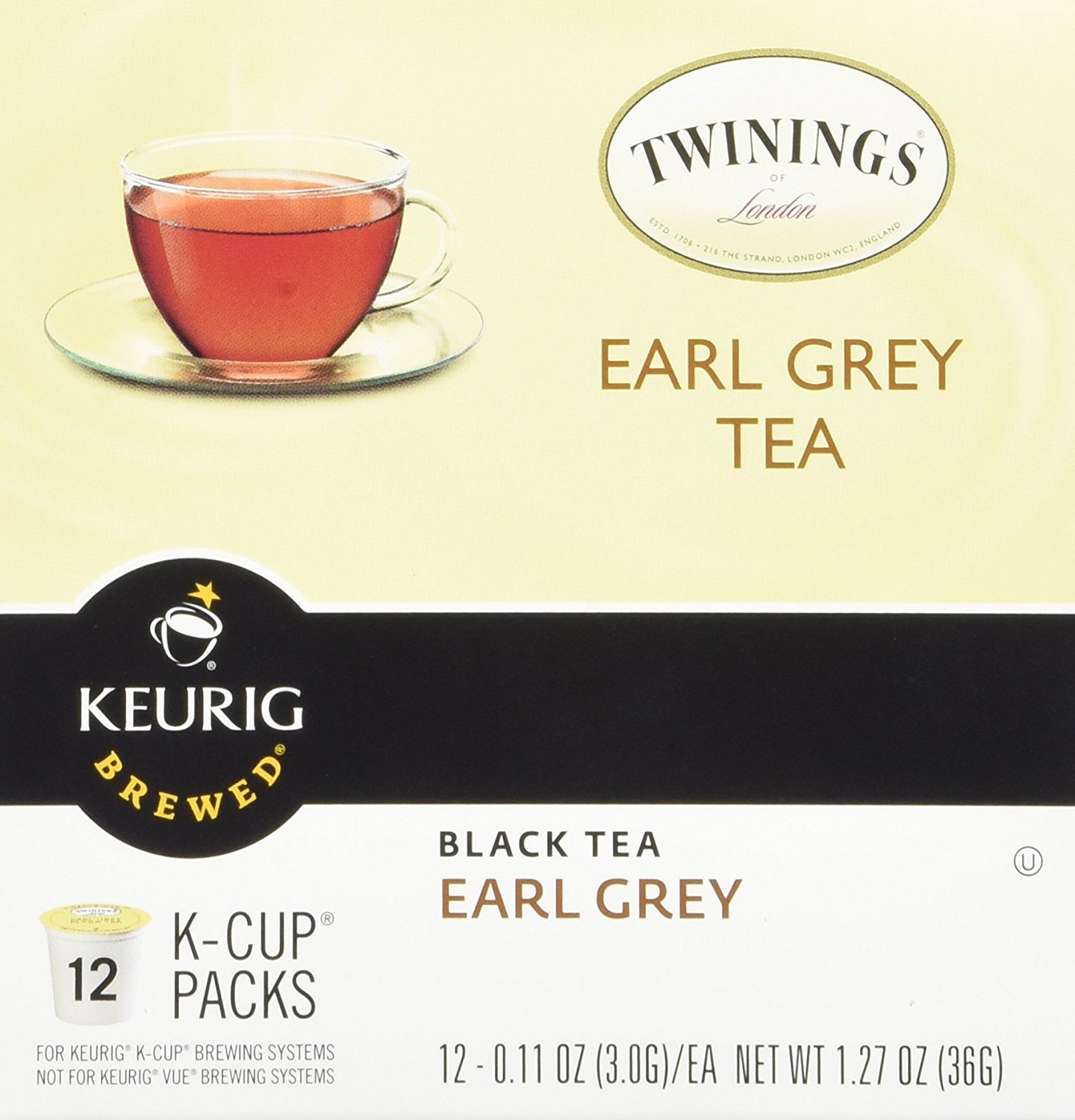 Twinings Earl Grey Tea Keurig KCups, 48 Count N5 free image download