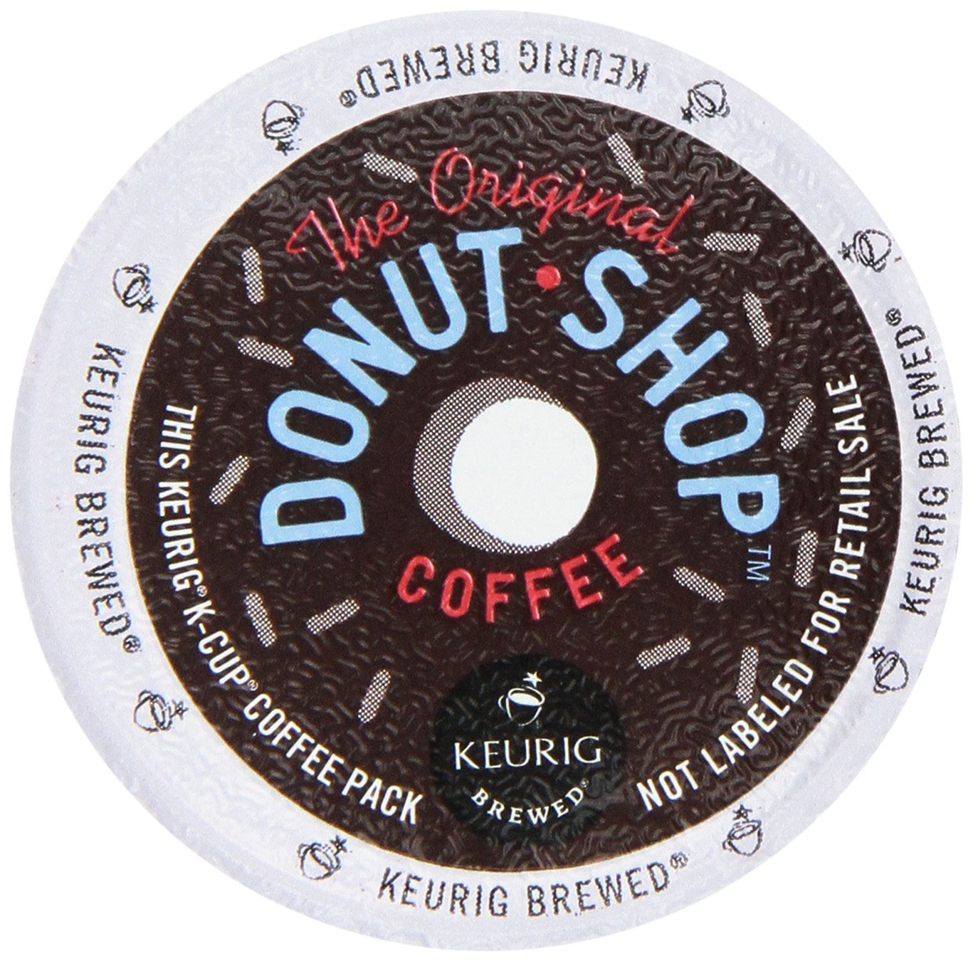 The Original Donut Shop Dark Coffee, Keurig KCups, 72 Count N8 free